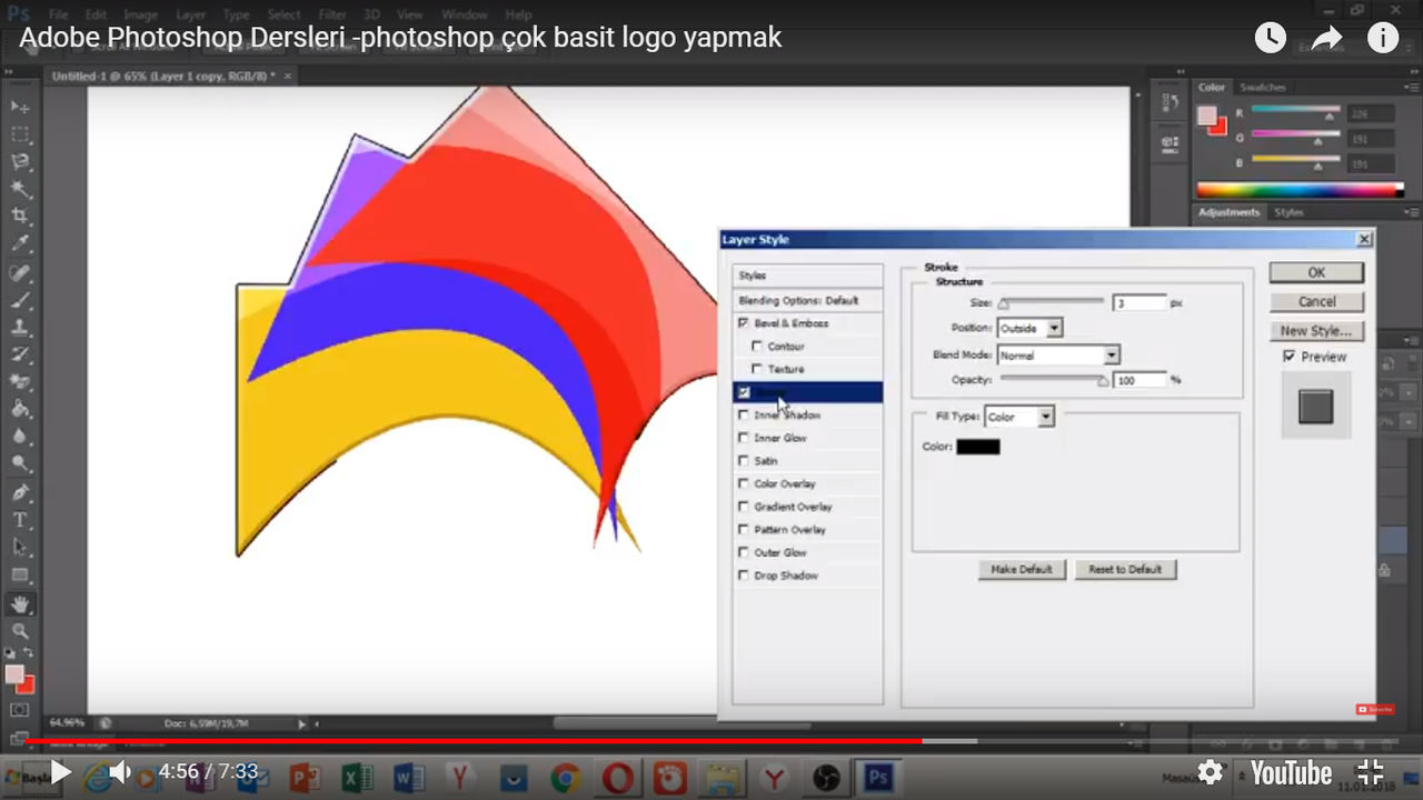 adobe photoshop dersleri photoshop