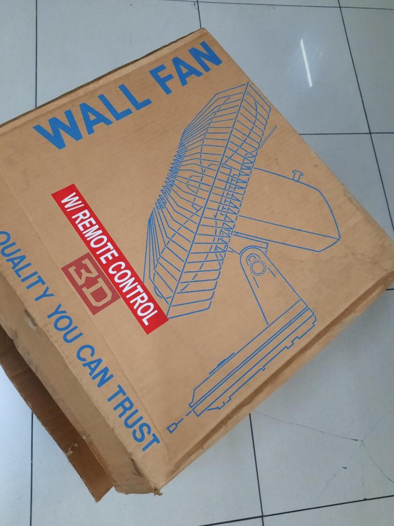 New Old Stock 3D Remote Wall Fan Box by superheron13 on DeviantArt