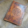 leather grimoire spellbook