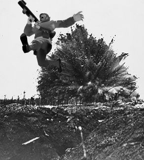 Soldier Riding Rocket Soldier Rocket jump by GermanMedicEmpire on DeviantArt