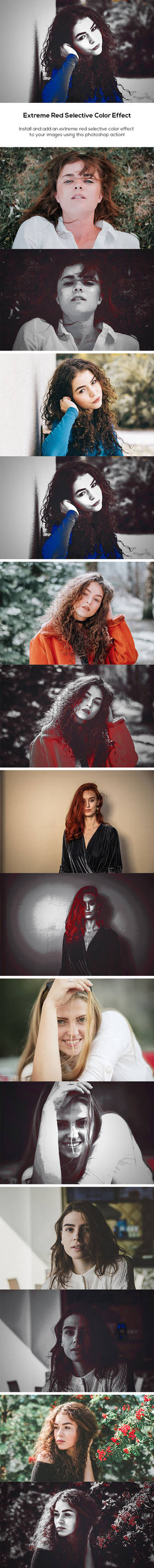 Extreme Red Selective Color Effect by opreadorin1 on DeviantArt