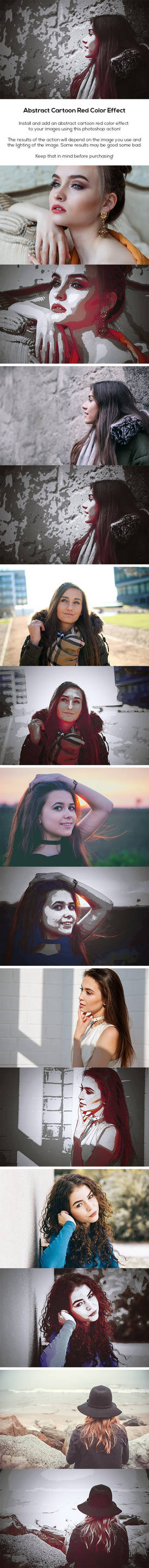 Abstract Cartoon Red Color Effect by opreadorin1 on DeviantArt