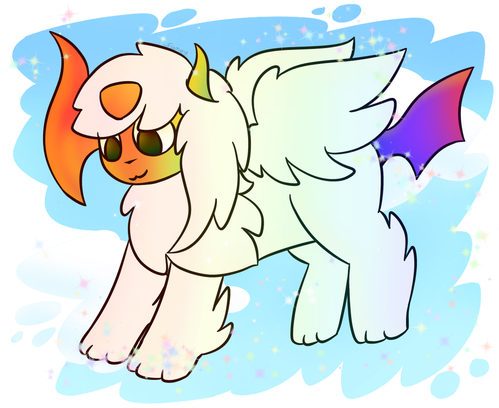 Rainbow Absol by pearlousthetic on DeviantArt
