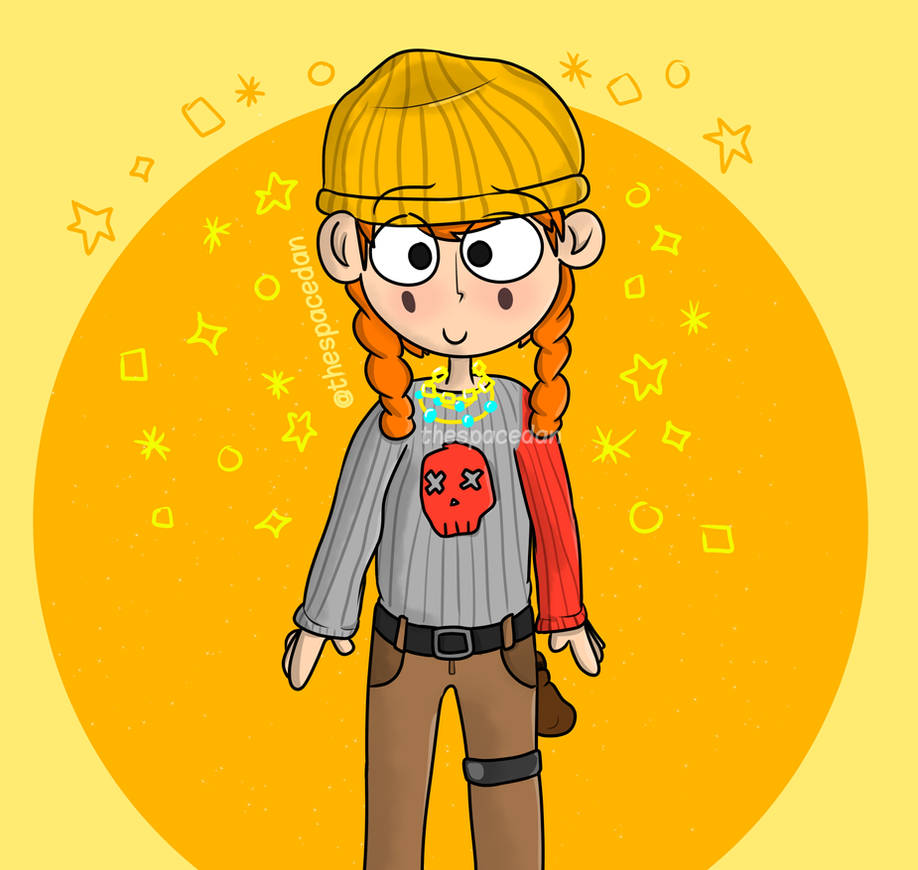 Aura from Fortnite! by TheSpaceDan on DeviantArt