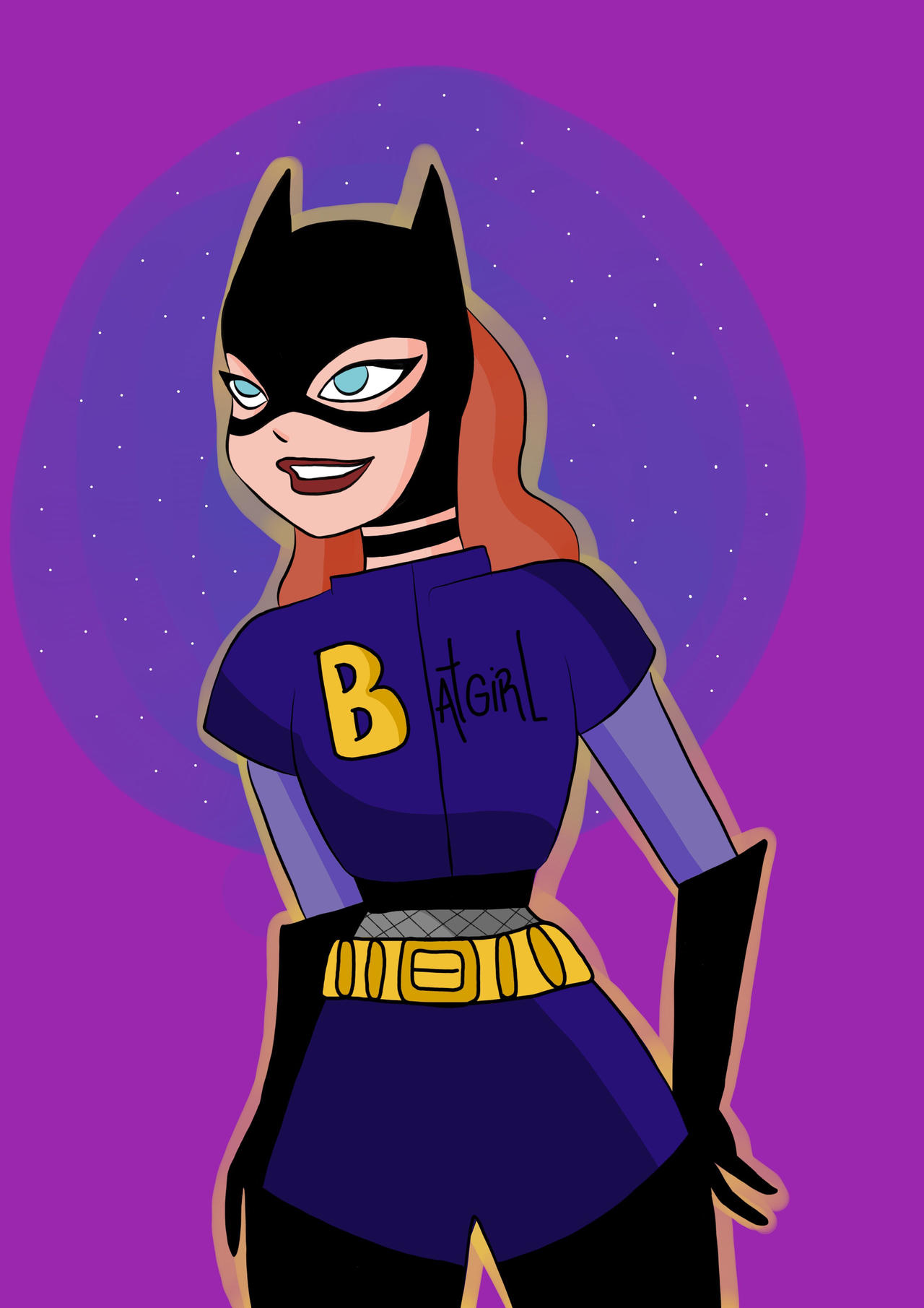 Batgirl Batman the animated series fan art by heycatcat on DeviantArt