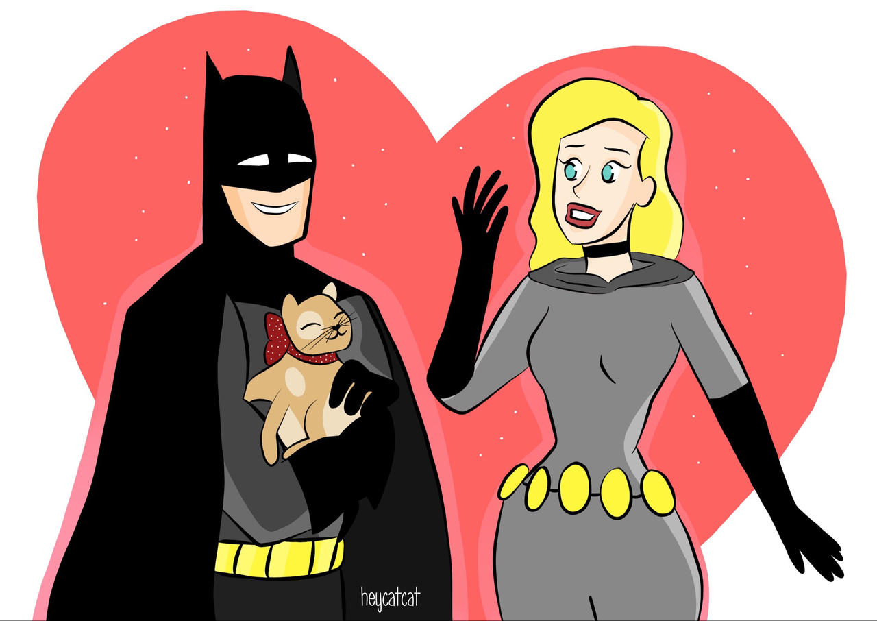 Batman and Catwoman fan art by heycatcat on DeviantArt