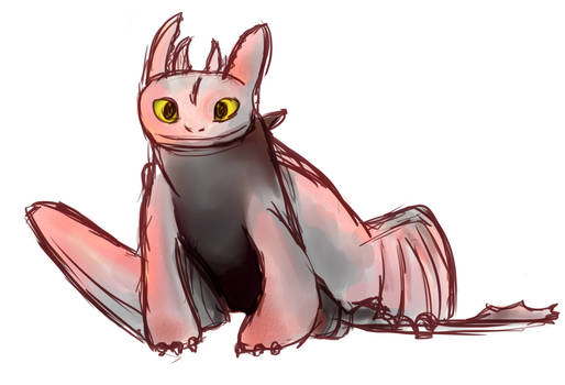 Toothless sketch