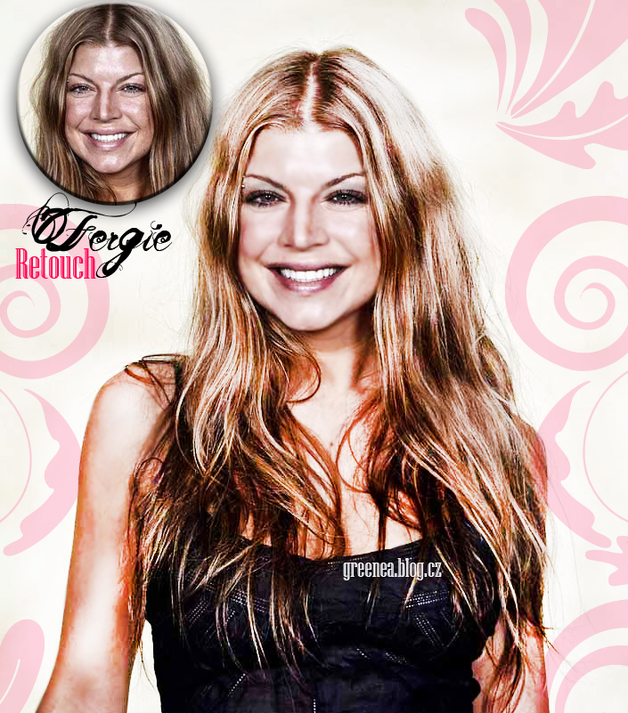 Retouch Fergie