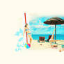 Anna Paquin summer wallpaper