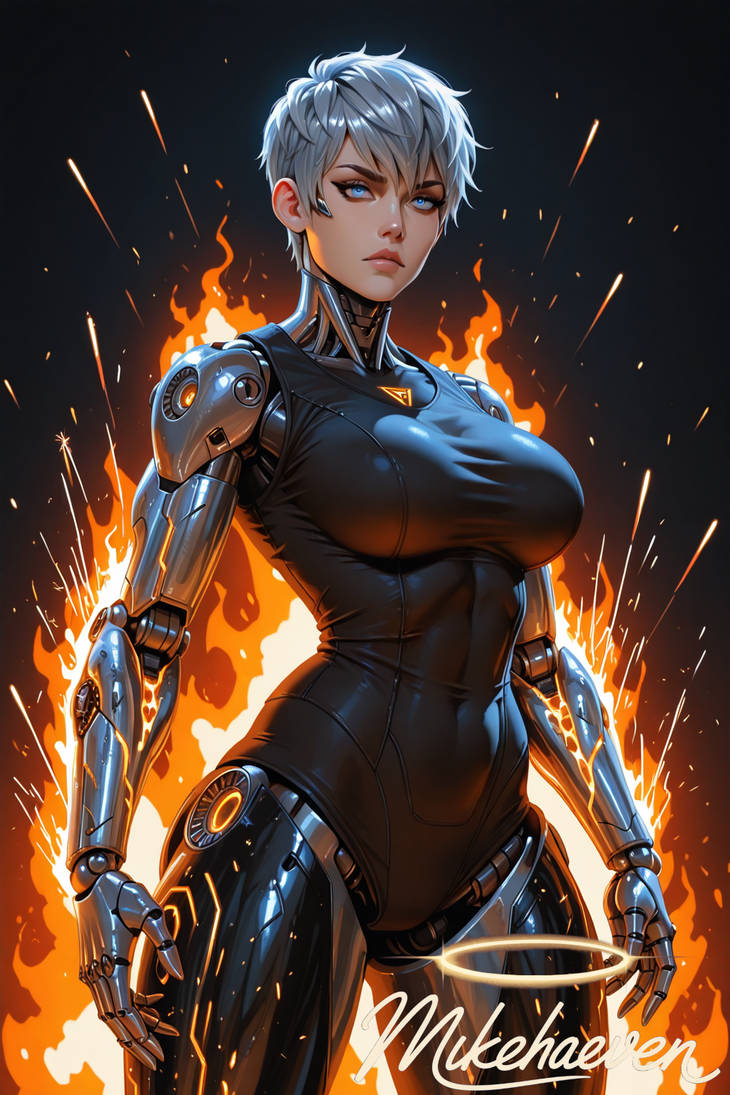 Female Genos 3 by MikeHaeven on DeviantArt
