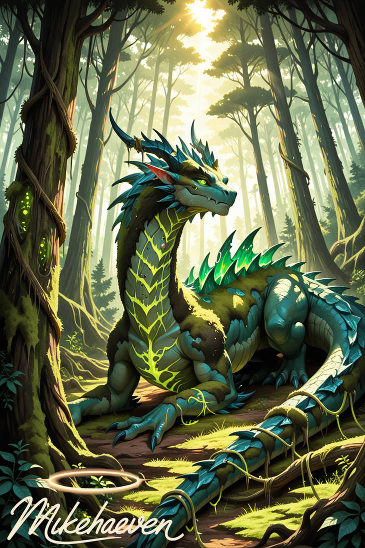 Forest Dragon Java Forest Dragon 1 by MikeHaeven on DeviantArt