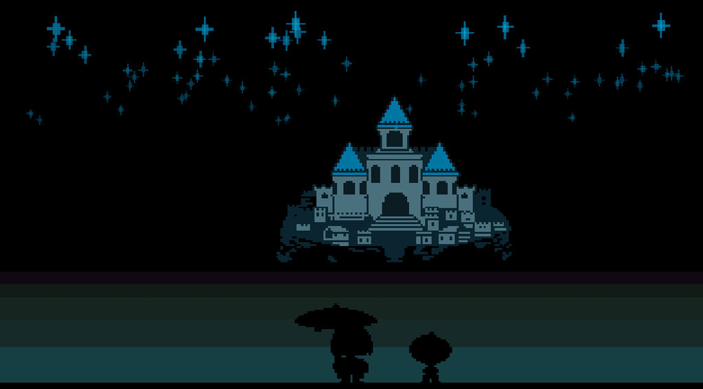 I made an undertale wallpaper because I couldn't find one that I