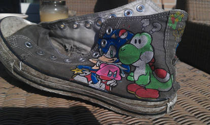 Super Smash Bros N64 Shoes