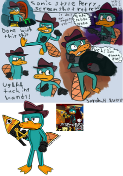 Mobian Perry the Platypus