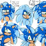 idw sonic metal virus old doodles