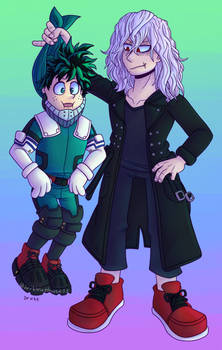 Commission: Deku and Tomura