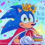 Sonic 30th Anniversary Doodle