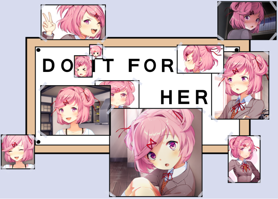 Do It For Her Meme Ddlc By 0lonelyotaku0 On Deviantart Do It For Her Meme Ddlc By 0lonelyotaku0 On Deviantart