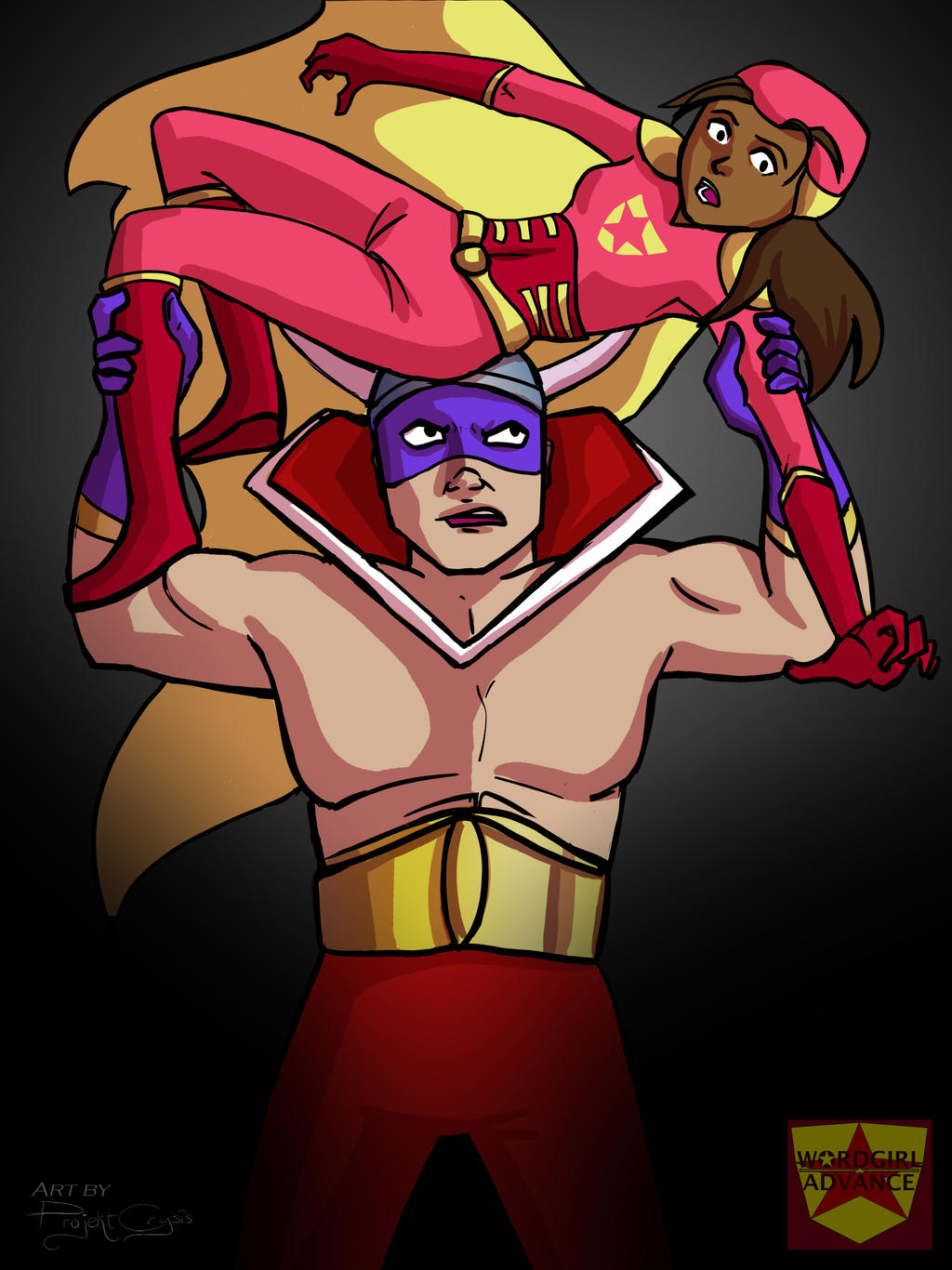 Wordgirl vs Whammer Poster