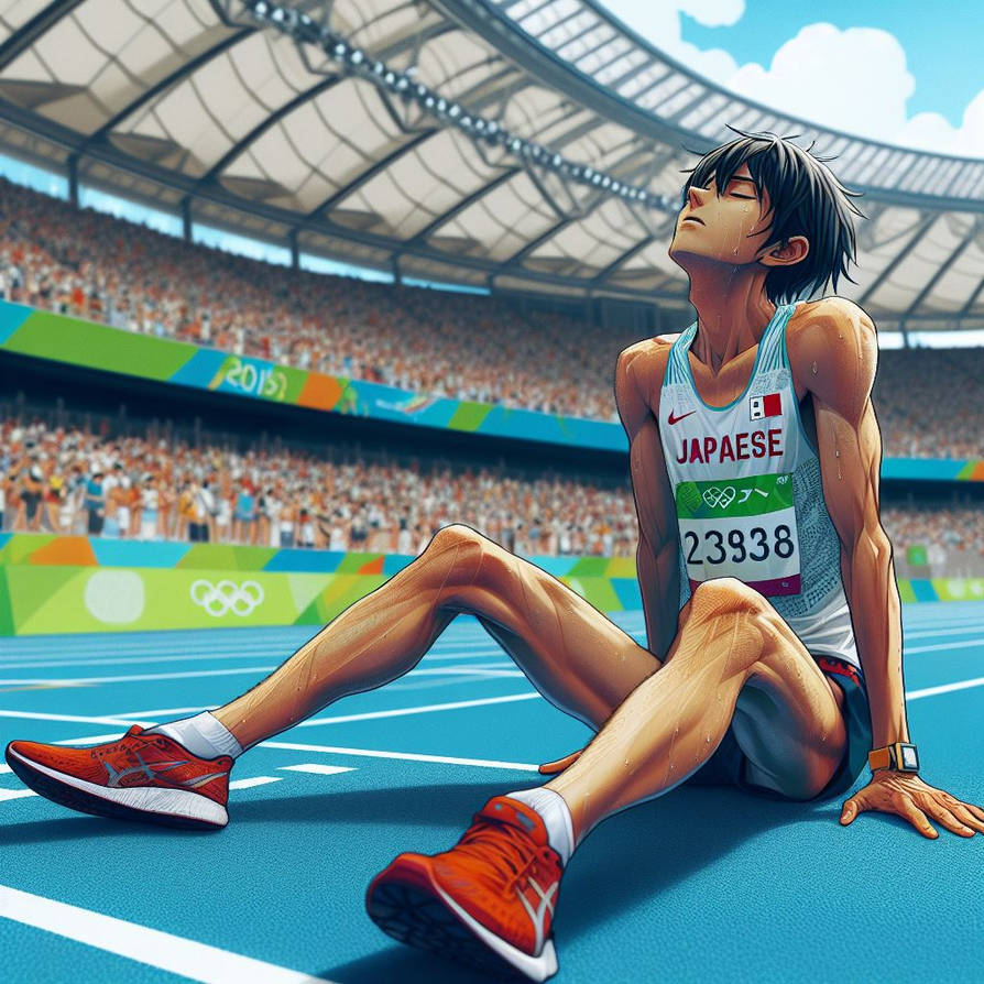 Lost the race by gaggedguyropeworks on DeviantArt