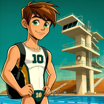 Ben10 Ben Ten Mens Diving Speedo