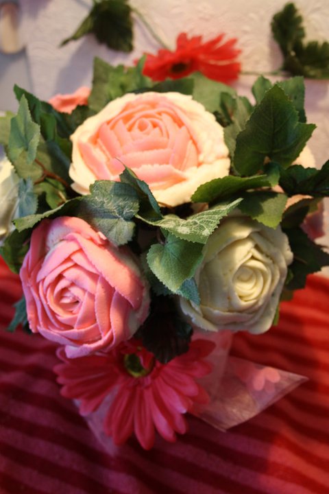 Flower Cupcake Bouquet