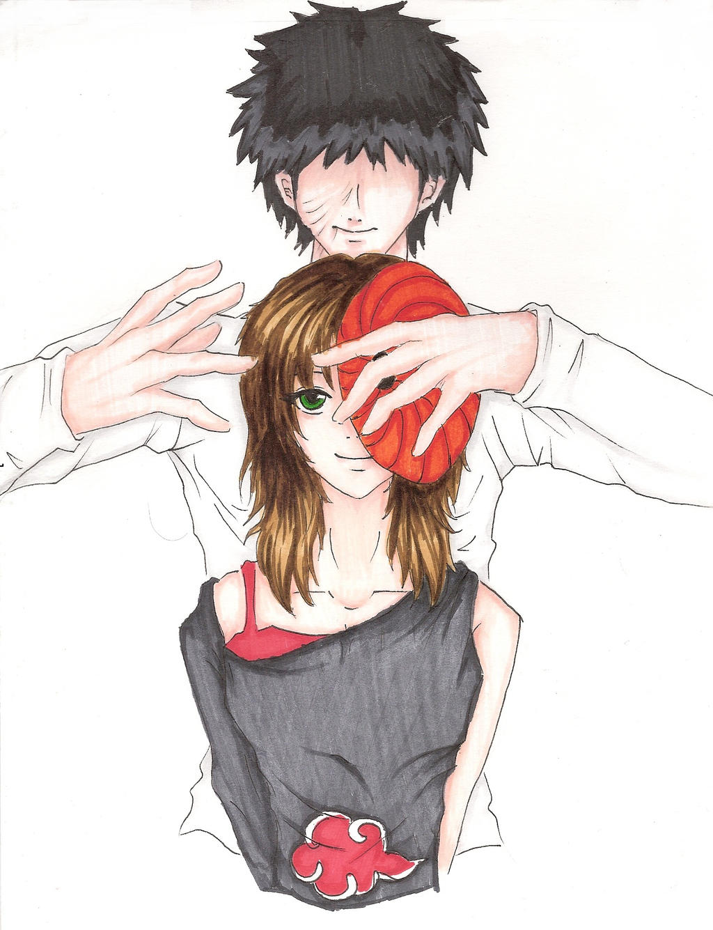 Chipped Mask, Mia by Saki-Hitsumi on DeviantArt