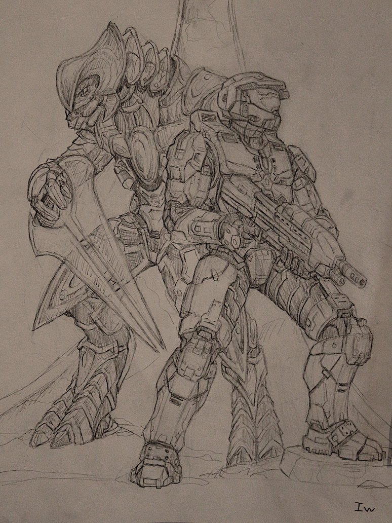 King Of Shadows Arby Character Sketch Arby and Chief sketch. by Dynwist on DeviantArt