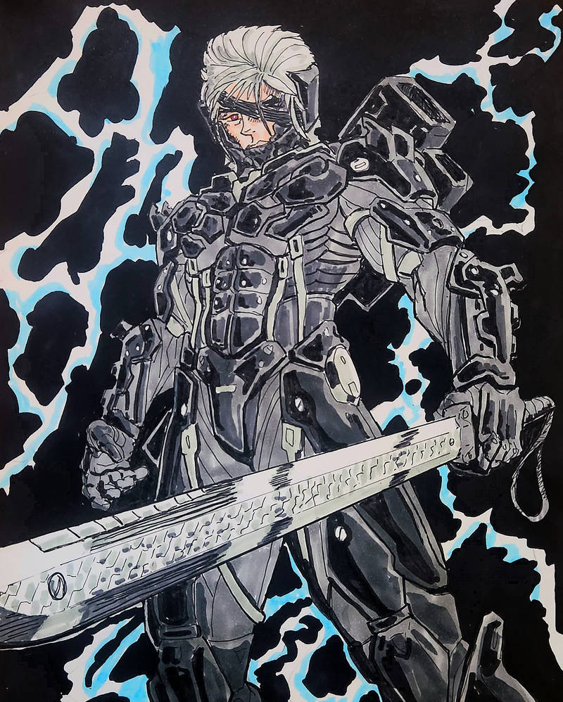 Raiden: Metal Gear Rising Revengance. by Dynwist on DeviantArt