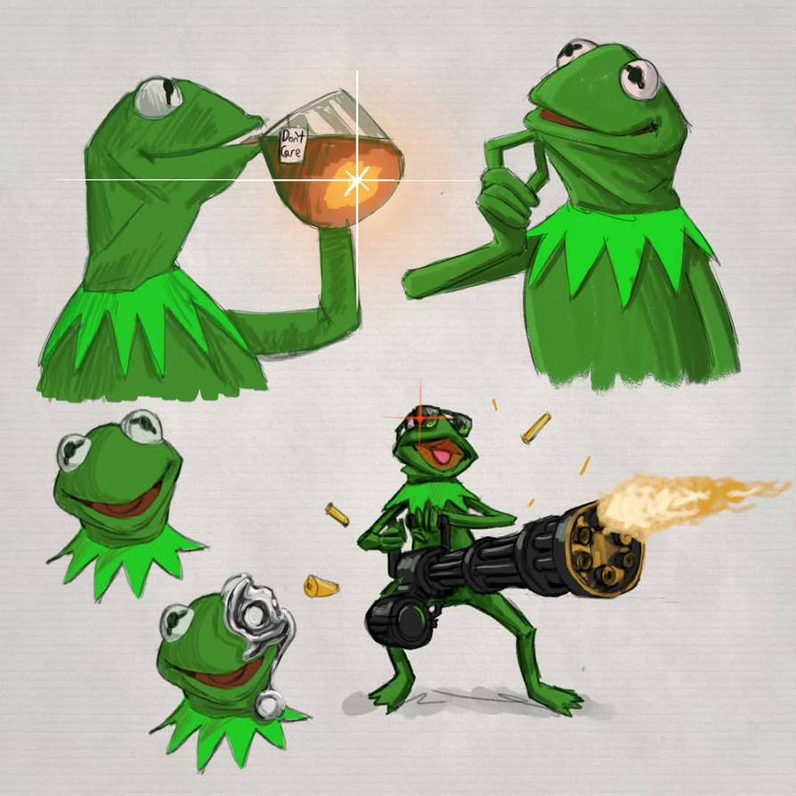 Kermit doodles by Voidsynced on DeviantArt