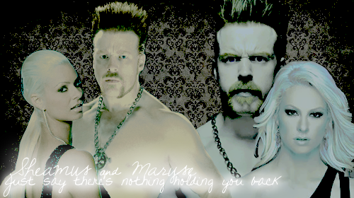 Sheamus-Maryse Banner new