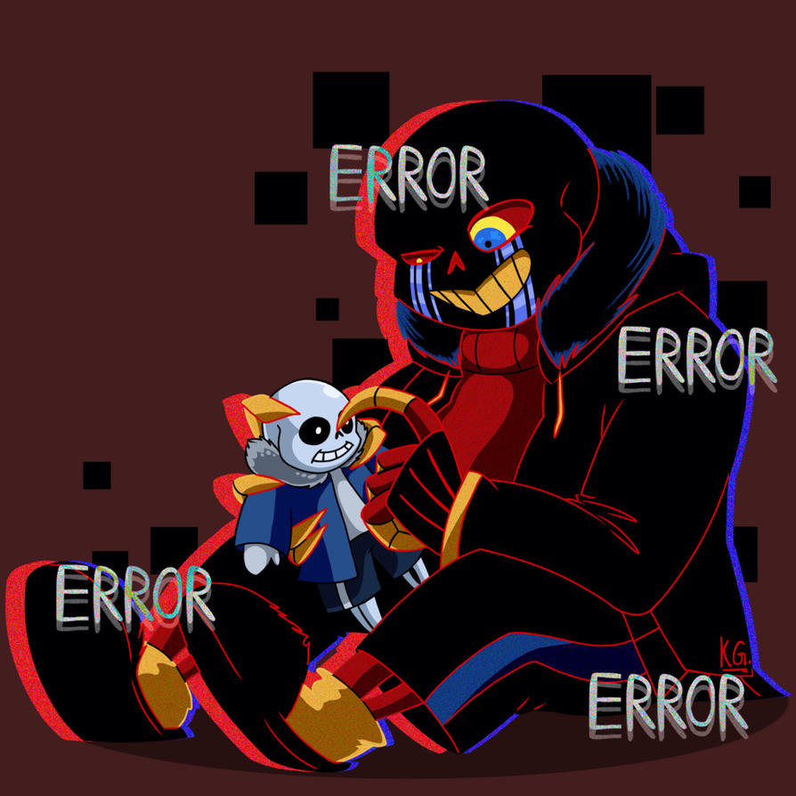 Dust Error Sans Theme