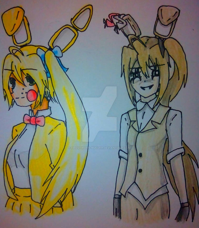 Spring Neru Spring Neru and springtrap Neru by frostwork-nucler on DeviantArt