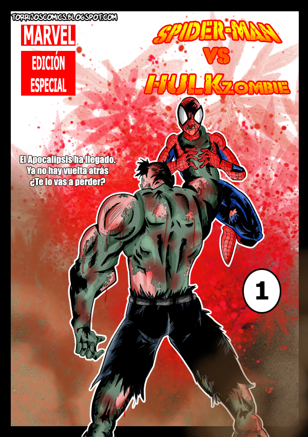 Zombie Hulk VS Spider-man