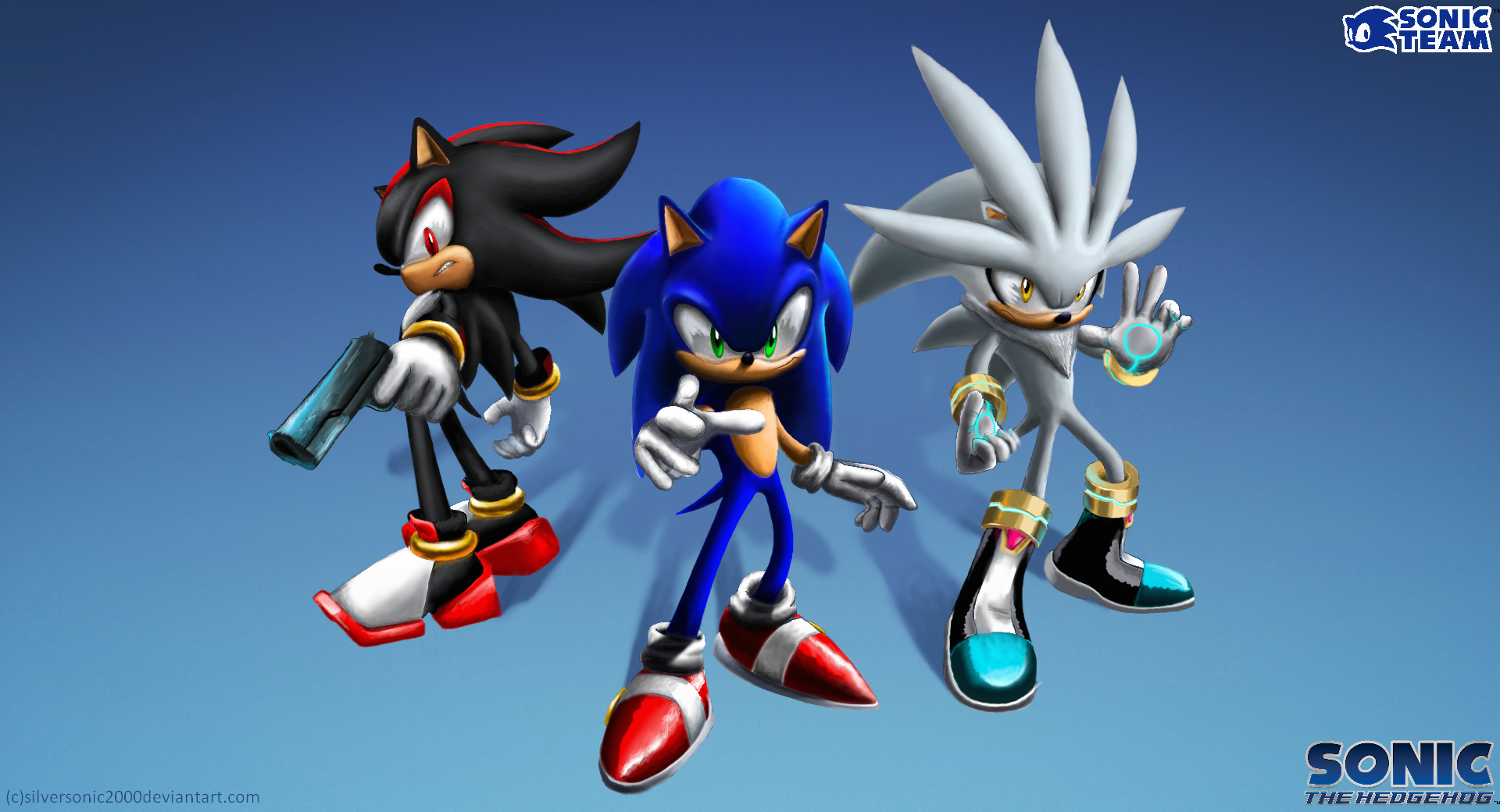 Sonic and the hedgehogs wallpaper