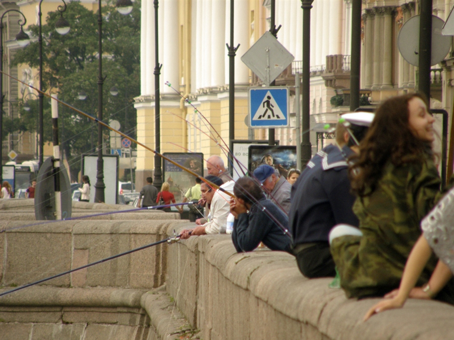 Fishing in the city