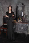 Morticia Addams by anyasamhain