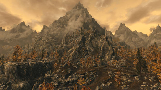 The Mountains of Skyrim