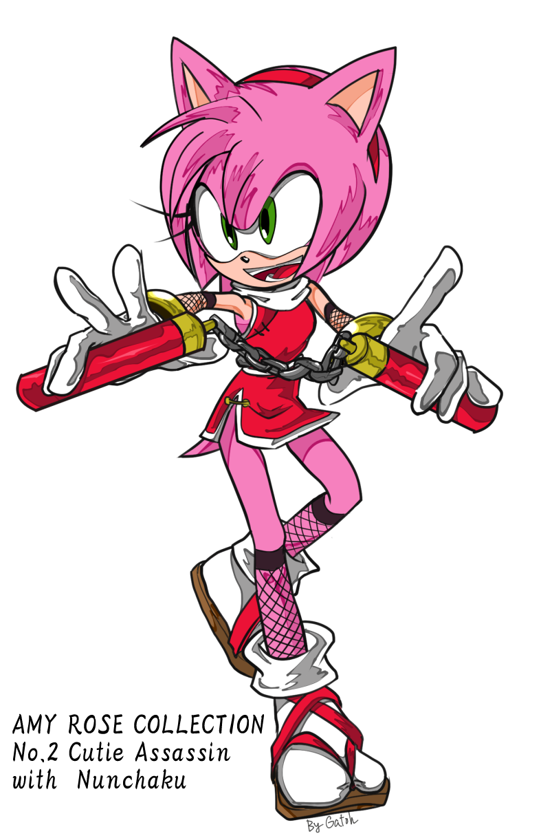 Amy Rose Outfit Collection No2