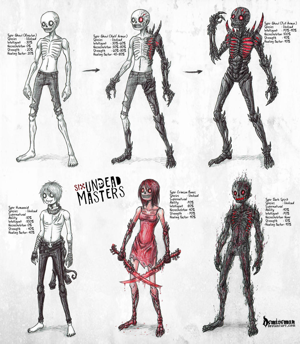 Undead Instrument Creatures Undead Creatures by DemiseMAN on DeviantArt