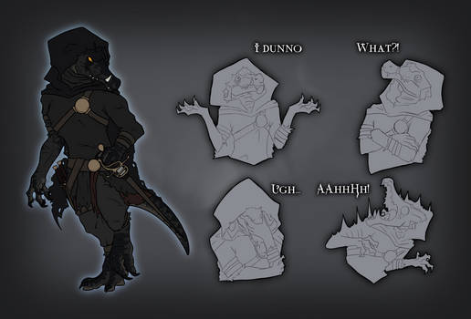Dinokvokun - Small Character Sheet