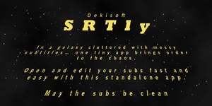 SRTly v1.1