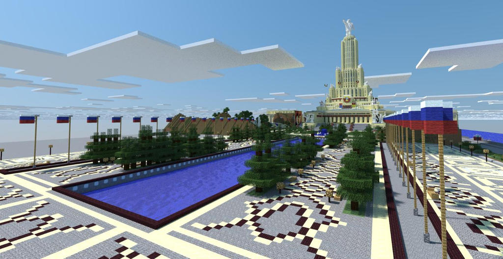 Soviet Minecraft Build Palace Of Soviets - Minecraft Build by BullevCreations on DeviantArt