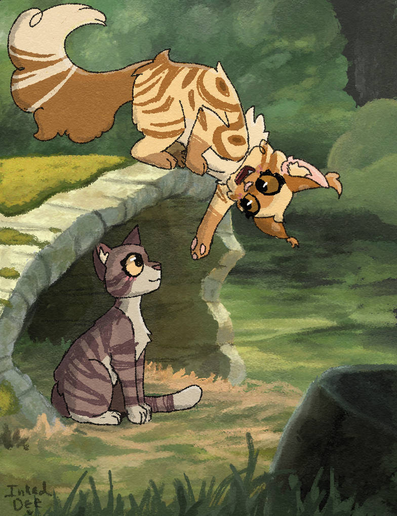 Leafpool Mothwing and Leafpool by Inked-Dee on DeviantArt