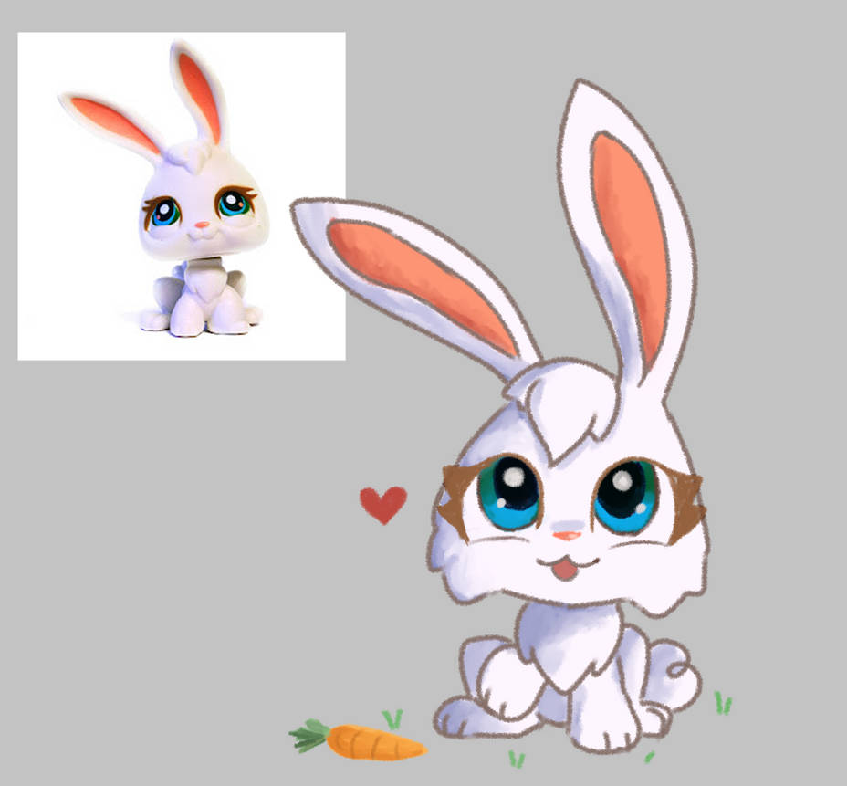 LPS Rabbit (#3) by blossom-peach-fox on DeviantArt