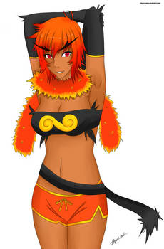 Emboar Gijinka