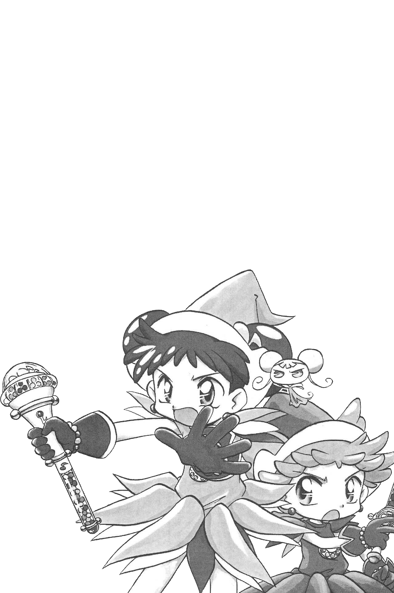 Doremi and Pop Harukaze Render by iljaheld on DeviantArt