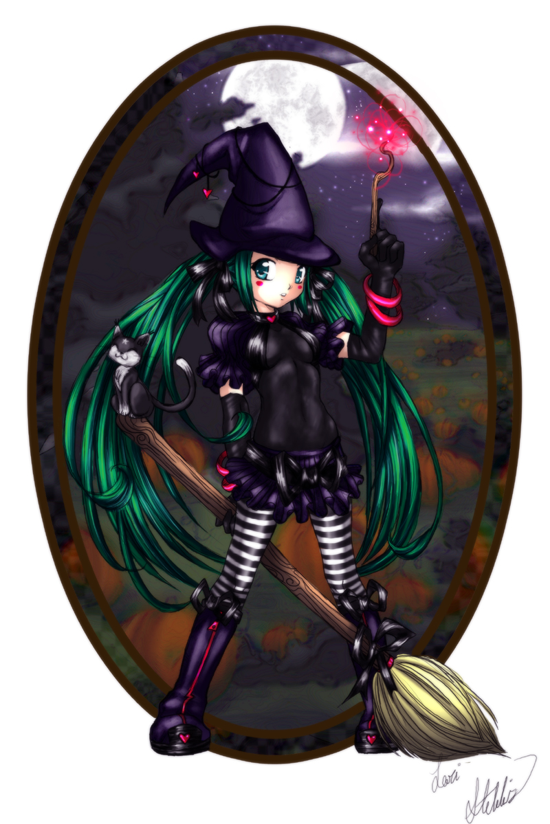 happy halloween witch