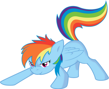 Filly Rainbow Dash - Bring it On