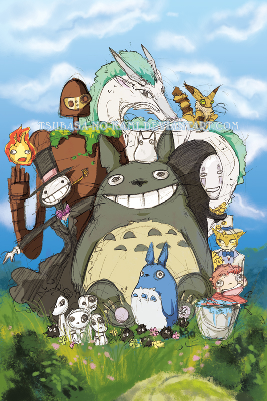 Ghibli Time by Tsubasa-No-Kami